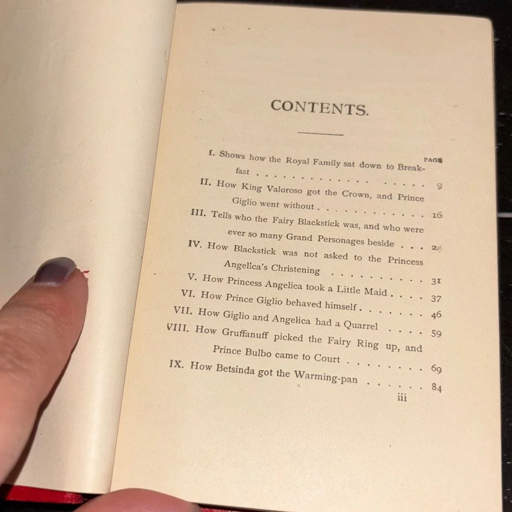 The Rose‎ and Ring and Ballads | W. M. Thackeray Hurst & Company | Antique